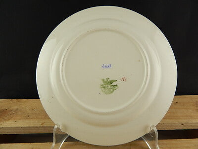 ANTICO PIATTO CERAMICA LAVENO VERBANUM STONE FINE 800 COLLEZIONE PASTORALE