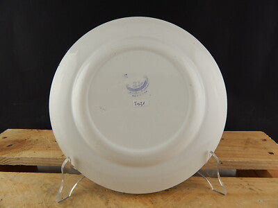 ANTICO INTROVABILE PIATTO CERAMICA RICHARD MILANO DECORO IDEA FARFALLA FINE 800