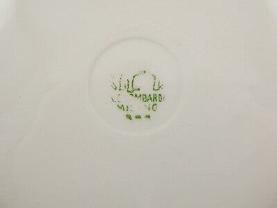 ANTICO RARO PIATTO FINE 1800 ITALIA CERAMICA LOMBARDA ELEFANTINO MADE IN ITALY