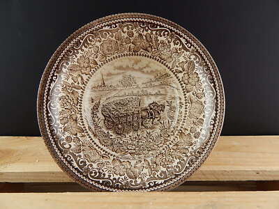 VINTAGE SERVIZIO MACEDONIA CERAMICA STAMPATA MANO ENGLISH IRONSTONE TABLEWARE