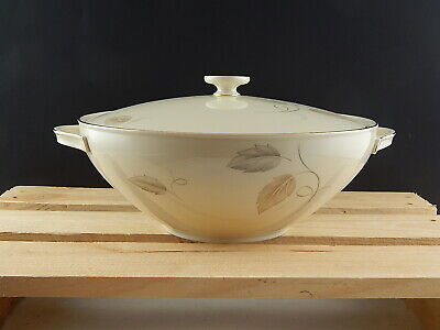 ANTICA ZUPPIERA CENTROTAVOLA PORCELLANA HEINRICH &CO SELB BAVARIA AUTUNNO