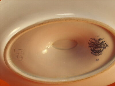 VILLEROY&BOCH METTLACH SALSIERA IN PORCELLANA FINE 1800 "MILLA"