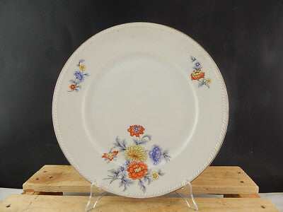 ANTICO SERVIZIO TAVOLA PIATTI PORCELLANA FREIBERG BAVARIA BOUQUET FIORI ESTIVI