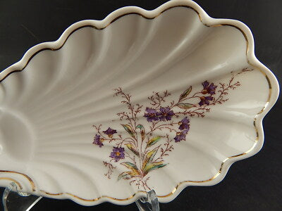 ANTICA HAVILAND LIMOGES CONCHIGLIA RAVIERA PORCELLANA FINE 800 ART NOUVEAU