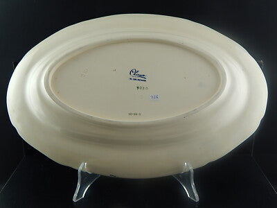 ANTICO VASSOIO RAVIERA DECORO CHINESE SOC CERAMICA RICHARD ANTIQUE PLATE ITALY