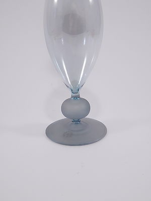 PARISE VETRO ELEGANTE BOTTIGLIA VETRO SOFFIATO ART CRYSTAL GLASS BOTTLE