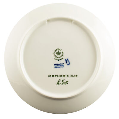 ROYAL COPENHAGEN PIATTO FESTA DELLA MAMMA 1971 ORIGINALE PORCELLANA PRIMA SCELTA