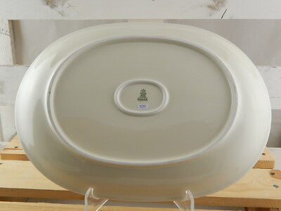 ANTICO ELEGANTE VASSOIO PORCELLANA H&CO HEINRICH SELB BAVARIA AUTUNNO #1724