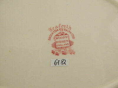 VINTAGE VASSOIO POTTERY ENOCH1784RALPH1750 WOOD'S SEAFORTH BURSLEM ENGLAND