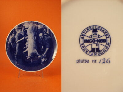 PIATTO IN PORCELLANA DI COPENHAGEN 1969-1979