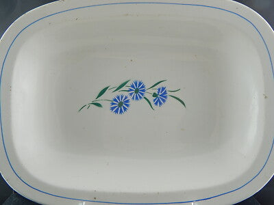 ANTICO RARO VASSOIO RAVIERA CERAMICA MONDOVI' VEDOVA BESIO CBM FINE 800