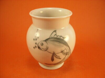 VASO ROYAL COPENHAGEN BING&GRONDAHL CON PESCE