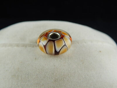 VINTAGE CIONDOLO CHARM TROLLBEADS VETRO DANISH COPENHAGEN DESIGN PRE 2000 #9