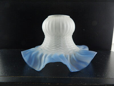 ANTICO EPOCA LIBERTY VETRO SOFFIATO TULIP PASTA VETRO PER APPLIQUE LAMPADA #1561