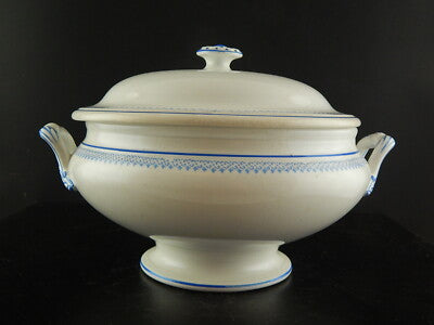 ANTICA ZUPPIERA CENTROTAVOLA PORCELLANA VILLEROY&BOCH DRESDEN COUNTRY CHIC