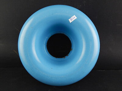 ANTICA FORMELLA CIAMBELLA LATTA METALLO SMALTATO SHABBY CHIC COLLEZIONE CUCINA