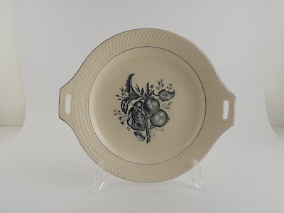 ANTICO PIATTO PORTATA TORTA PORCELLANA CERAMICA LAVENO PRIMO 1900 VERBANUM STONE