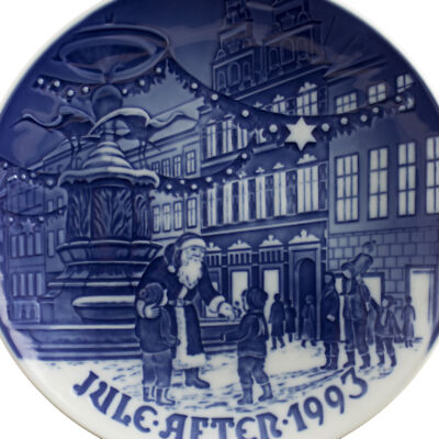 ROYAL COPENHAGEN BING&GRONDAHL PIATTO DI NATALE 1993 ORIGINALE PORCELLANA PRIMA