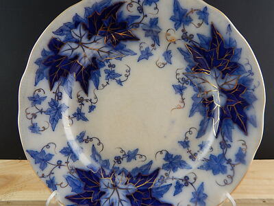 ANTICO PIATTO PIANO VILLEROY&BOCH BRYONIA PORCELLANA ART NOUVEAU 800 #22