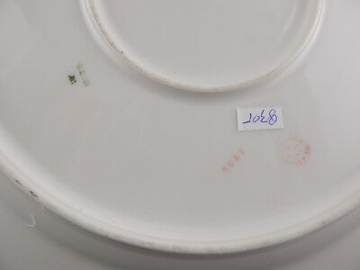 ANTICO PIATTO DA PORTATA PORCELLANA GINORI DOCCIA FORMA NAPOLI EPOCA LIBERTY