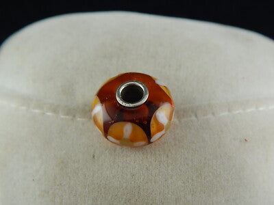 VINTAGE CIONDOLO CHARM TROLLBEADS VETRO DANISH COPENHAGEN DESIGN PRE 2000 #10