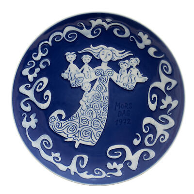 ROYAL COPENHAGEN PIATTO FESTA DELLA MAMMA 1972 ORIGINALE PORCELLANA PRIMA SCELTA