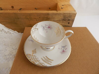 ANTICA RARA TAZZA PIATTO CAFFE' PORCELLANA VOHENSTRAUSS BAVARIA JOHANN SELTMANN