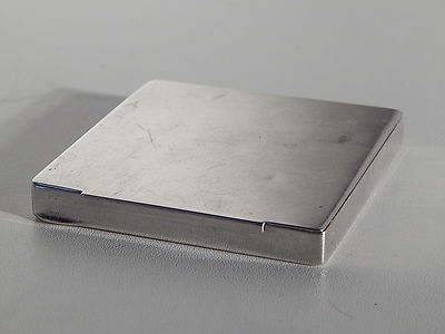 ANTICA SCATOLA PORTACIPRIA ARGENTO 925 ARGENTIERE 1945 SOLID SILVER SNUFF BOX