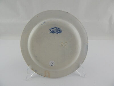 ANTICO PIATTO PORCELLANA SOCIETA' CERAMICA RICHARD CHINESE DIPINTO 1870 MILANO #