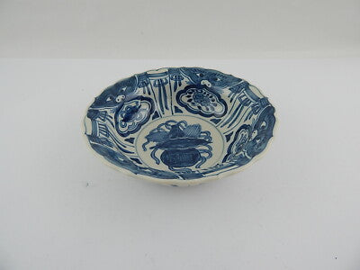 ANTICA RARA CIOTOLA PORCELLANA DI DELFT ROYAL TICHELAAR MAKKUM 1920 DIPINTA MANO