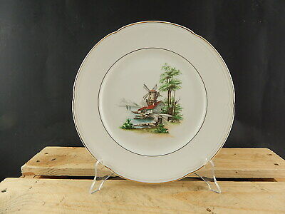 VINTAGE PIATTO COLLEZIONE PORCELLANA CERAMICA POZZI GALLARATE BOLLATE MILANESE *