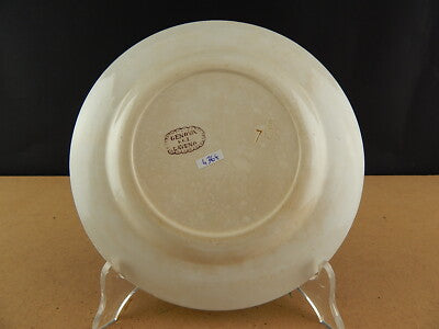 ANTICO RARO PIATTO CERAMICA SCI LAVENO MARCHIO INCUSSO COLLEZIONE GENOVA #4364