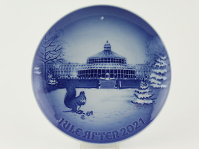 ROYAL COPENHAGEN BING&GRONDAHL PIATTO DI NATALE 2021 CON SCATOLA ORIGINALE PRIMA