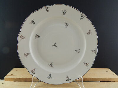 ANTICO ART DECO PIATTO PORTATA PORCELLANA ARGENTO VERBANO LAVENO 1935 ANDLOVITZ