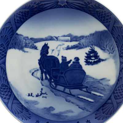 ROYAL COPENHAGEN PIATTO DI NATALE 1964 ORIGINALE PORCELLANA PRIMA SCELTA