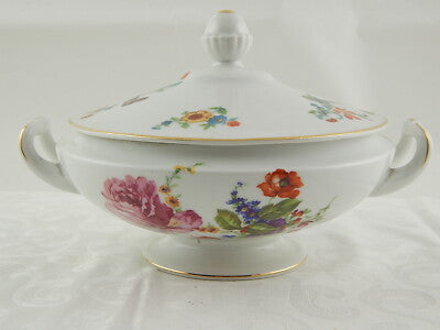 ANTICA ZUPPIERA IMPERO PORCELLANA ART NOUVEAU SUISSE LANGENTHAL PRIMO 900