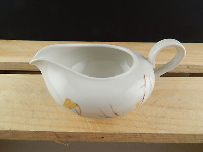 VINTAGE ELEGANTE SALSIERA PORCELLANA HEINRICH &CO SELB BAVARIA ANMUT