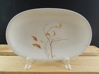 VINTAGE ELEGANTE VASSOIO RAVIERA PORCELLANA HEINRICH &CO SELB BAVARIA ANMUT