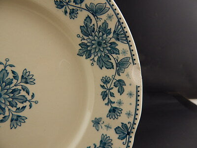 ANTICO PIATTO CERAMICA SARREGUEMINES U&C FINE 800 ART NOUVEAU ESTREES #8171