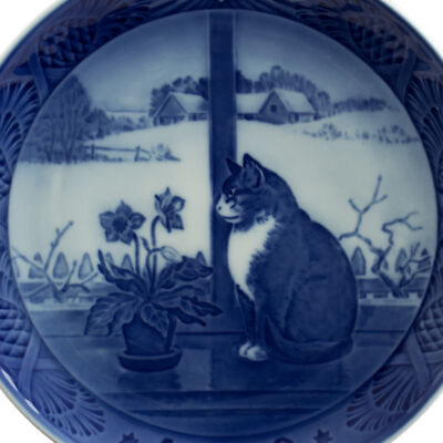 ROYAL COPENHAGEN PIATTO DI NATALE 1970 PORCELLANA COPENAGHEN ORIGINALE PRIMA SCE