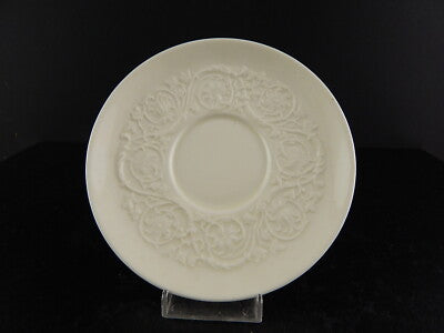 ANTICA TAZZA TÈ E PIATTO CERAMICA WEDGWOOD ETRURIA BARLASTON PATRICIAN DIFETTO #