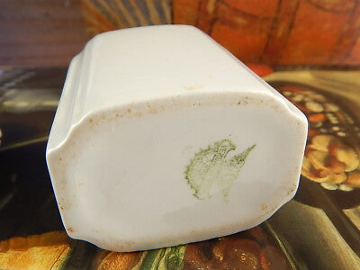 ANTICO ART DECO BARATTOLO CUCINA SOCIETÀ CERAMICA ITALIANA LAVENO DIFETTO