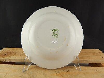 ANTICO 1936 PIATTO FONDO CERAMICA BIANCA LOMBARDA ELEFANTINO SHABBY CHIC