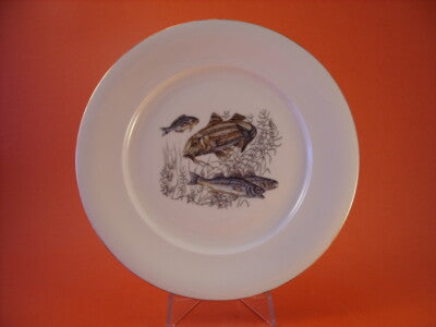 BAVARIA WINTERLING - PIATTO IN PORCELLANA SERIE PESCI #2