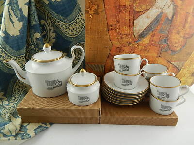 VINTAGE 1950 RARO SERVIZIO DA TÈ PORCELLANA SELTMANN WEIDEN MAJA DESNUDA GOYA