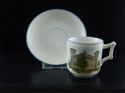 SET CAFFE' PORCELLANA RICHARD GINORI DOCCIA EXPO TORINO 1911 SERVIZIO GAZZETTA~