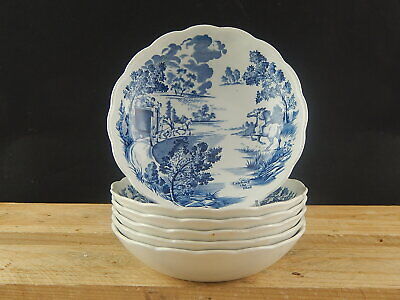 ANTICO 6 CIOTOLE MACEDONIA PORCELLANA RIDGWAY 1792 STAFFORDSHIRE COACHING DAYS