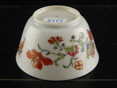 ANTICA FINE PORCELLANA TAZZA DA TE' COMPAGNIA DELLE INDIE DIPINTA MANO XVIII SEC