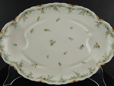 ANTICO RARO VASSOIO ARROSTO PORCELLANA FORMA AMERICA GINORI DOCCIA ETA' LIBERTY