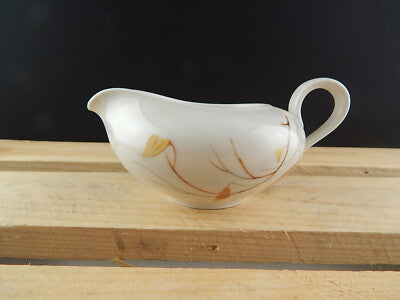 VINTAGE ELEGANTE SALSIERA PORCELLANA HEINRICH &CO SELB BAVARIA ANMUT